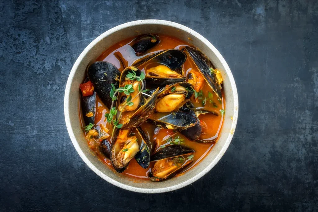 zuppa di cozze borbonica Pasqua Napoli